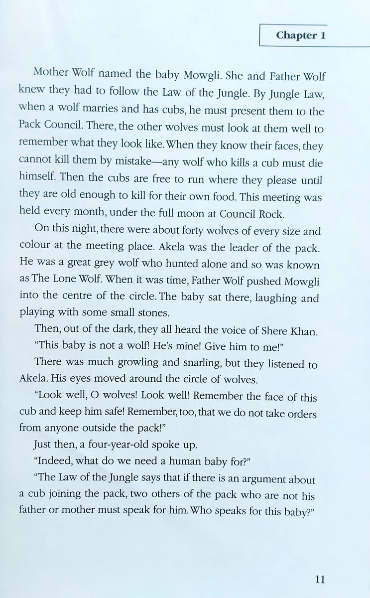 Classic Readers 3 Mowgli Reader with Digibook