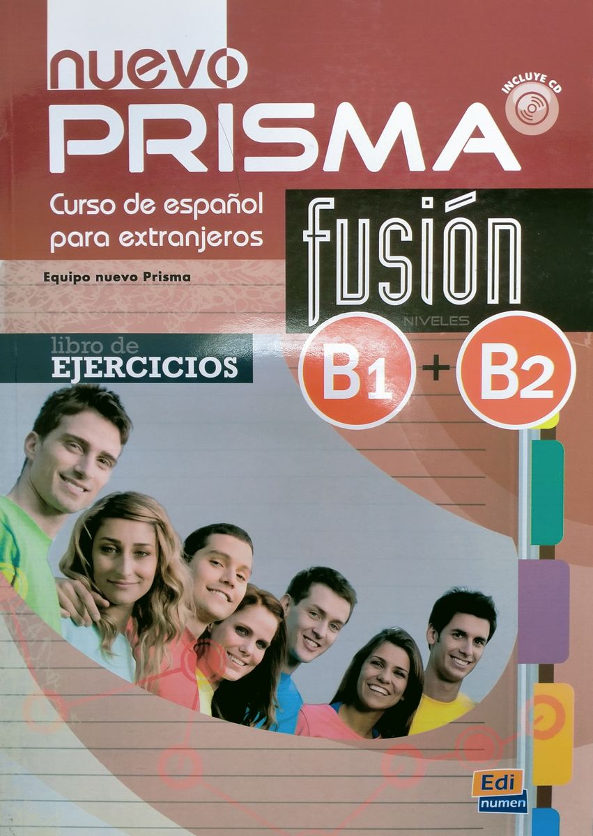 Nuevo Prisma Fusion B1-B2 Libro de ejercicios + CD