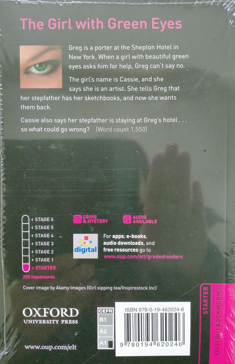 Oxford Bookworms Library  Starter The Girl with Green Eyes and Audio Download (access card inside)