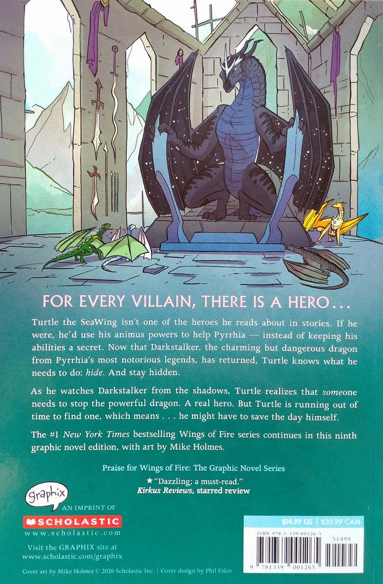 Wings of Fire Graphic Novel 9 Talons of Power