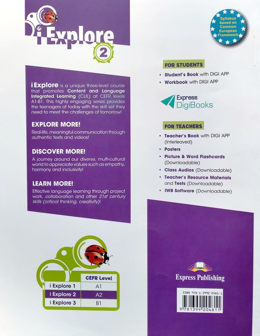 i Explore 2 Workbook with Digibook