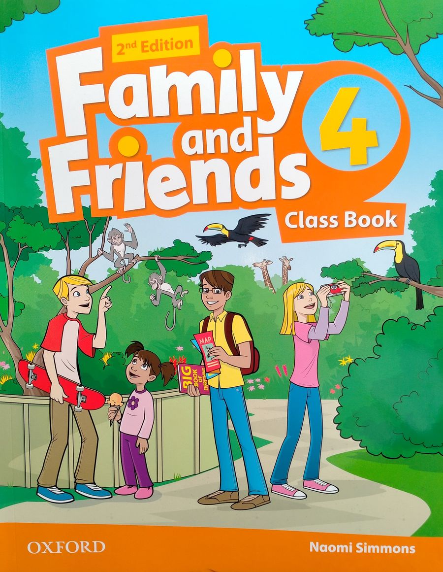 Купить Family and Friends (2nd edition) 4 Class Book в интернет-магазине с  доставкой |Учебники РЕЛОД