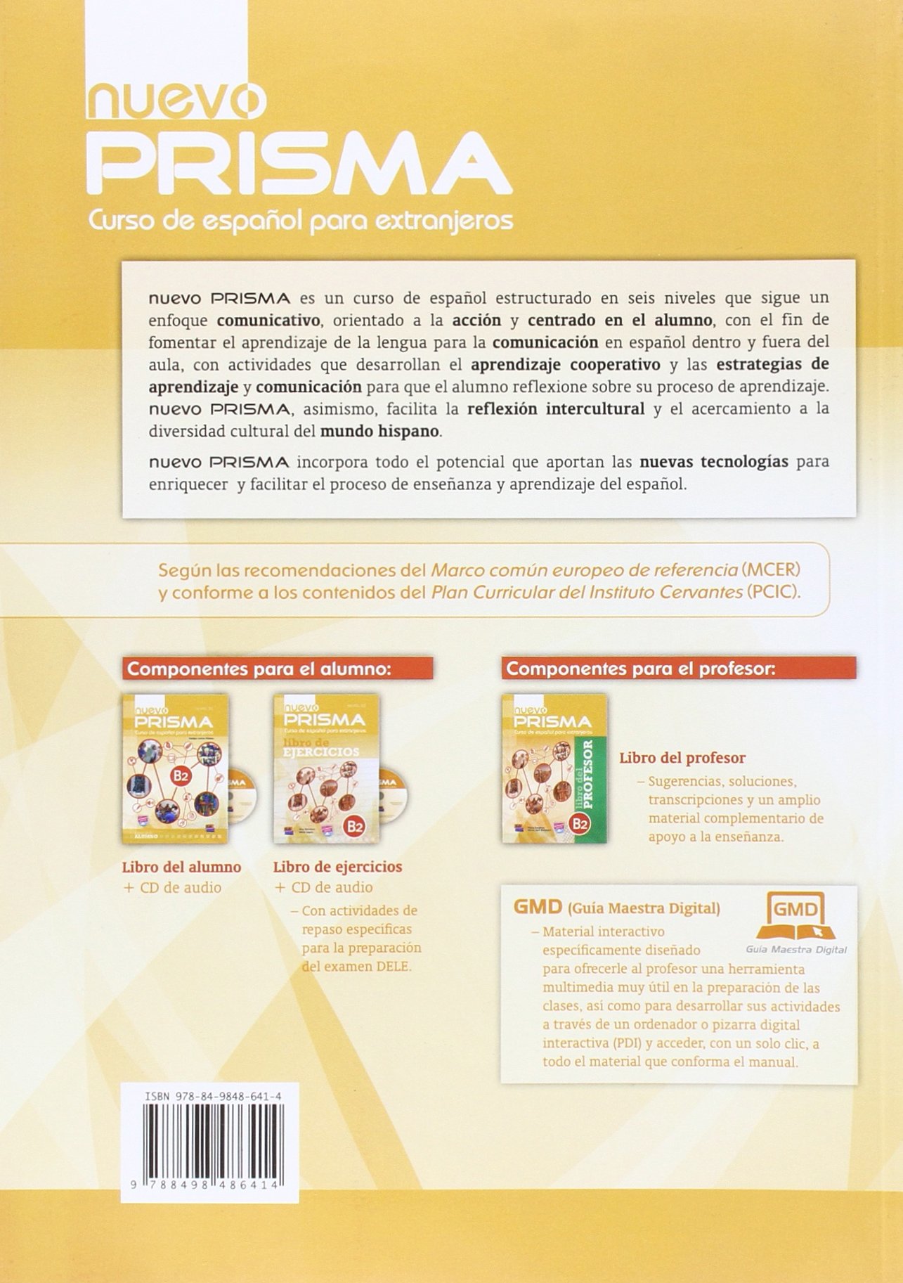 Nuevo Prisma B2 Libro del Alumno + CD