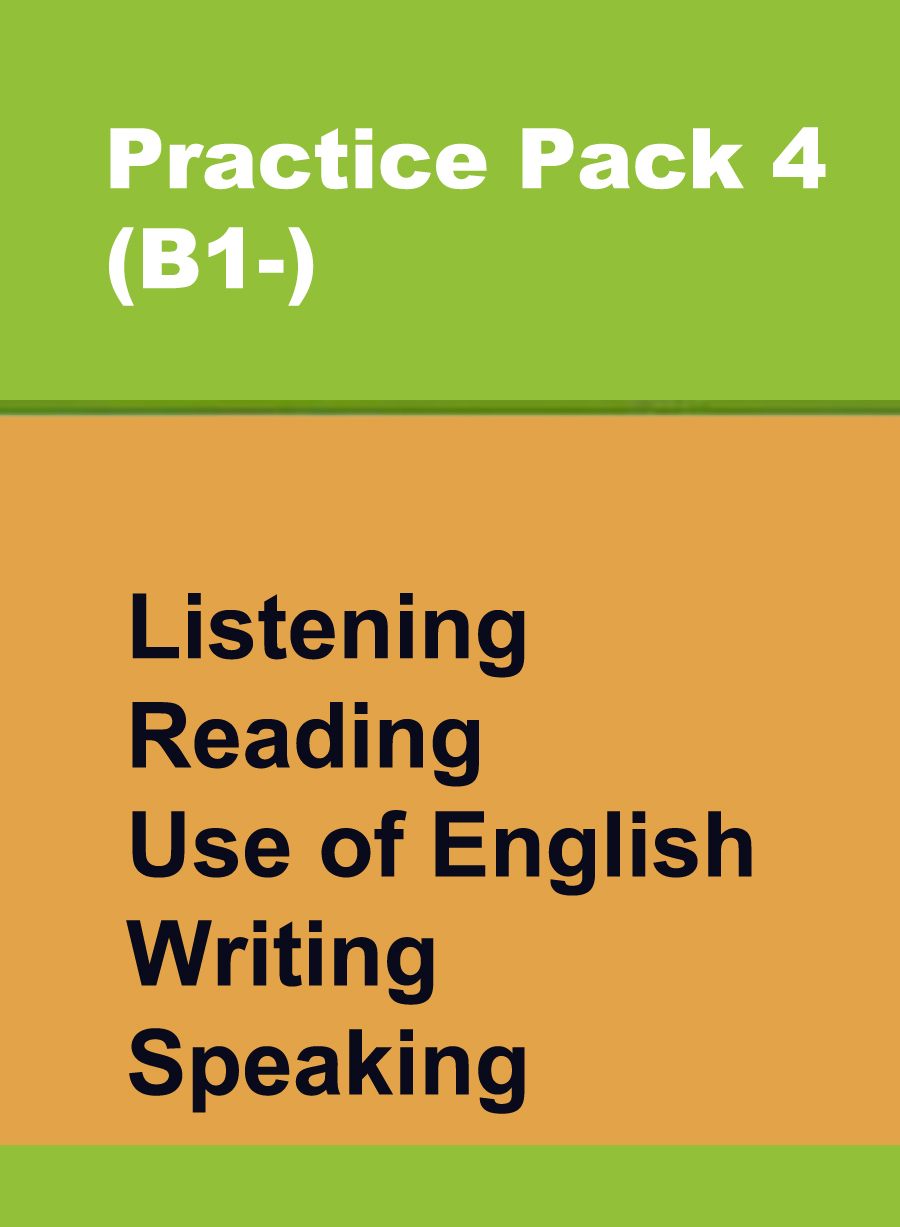 Сборник онлайн-тестов по английскому языку Practice Pack 4 (B1-) Listening,  Reading, Use of English, Writing, Speaking купить недорого в интернет- магазине - RELOD | ISBN serviсeprpeseltlistreadgrws42021