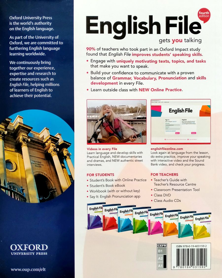 English File (4th edition)  Elementary Student's Book with Online Practice