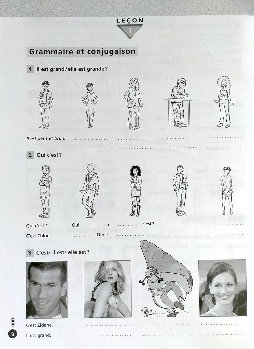 Oh la la! 1 Cahier d'exercices