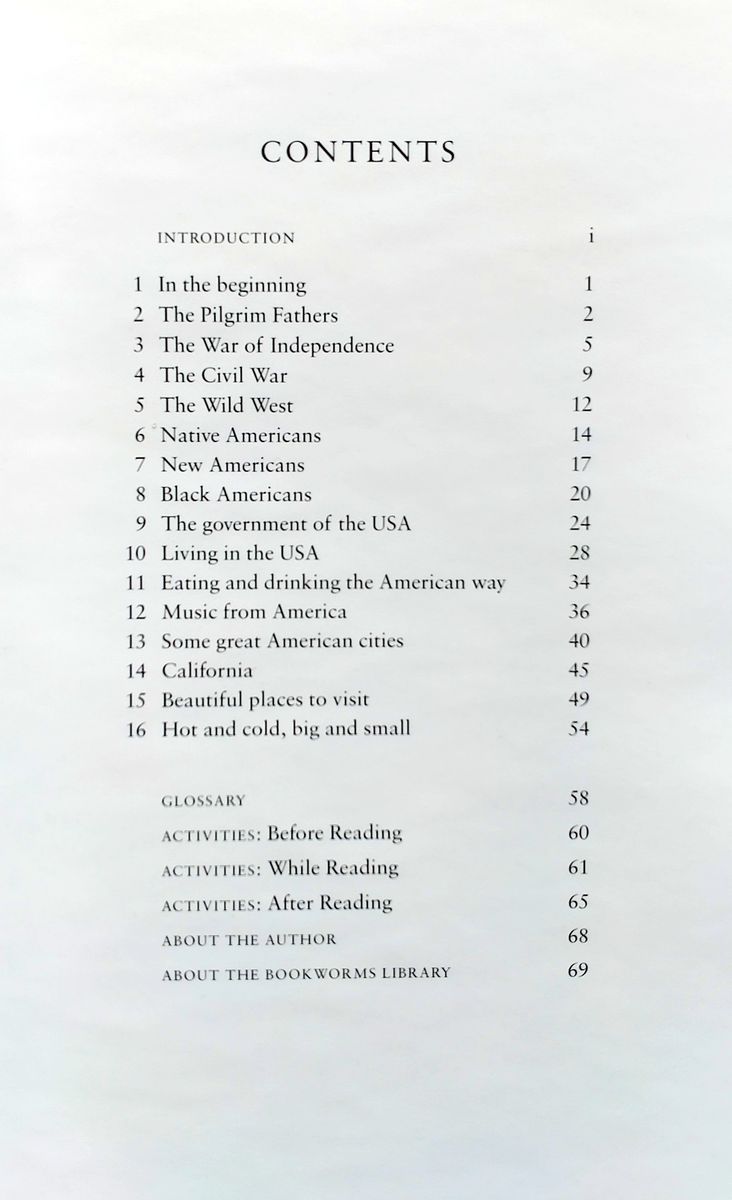 Oxford Bookworms Factfiles 3 The USA with Audio Download (access card inside)