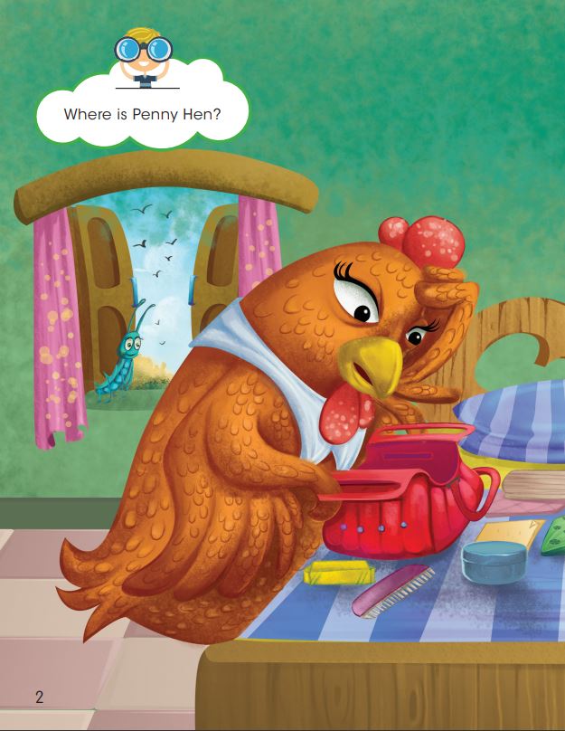 Short Tales 1 Penny Hen Goes Away Digibook Application