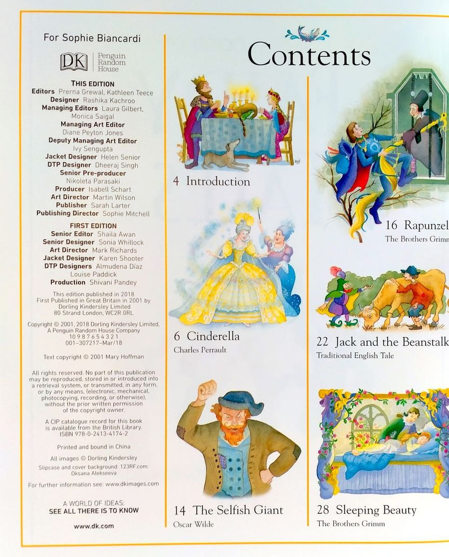 A Treasury of Fairy Tales and Myths