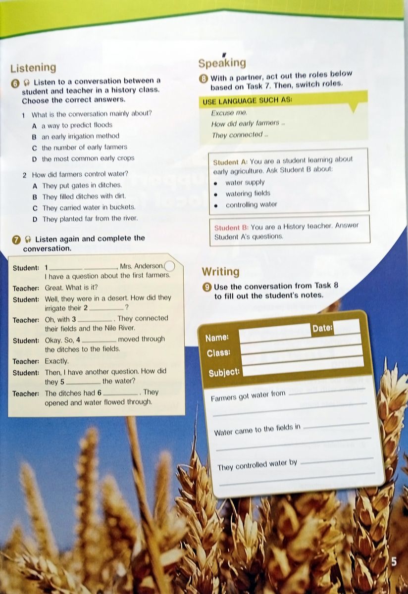 Career Paths Agriculture Teacher's Guide, Student's Book with Digibook and Online Audio