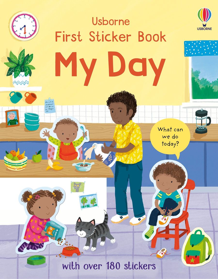 Usborne First Sticker Book My Day