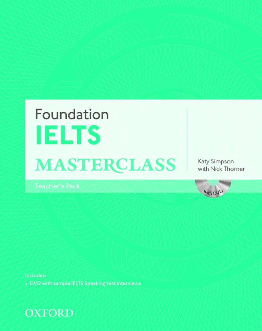 Foundation IELTS Masterclass Teacher's Pack with DVD
