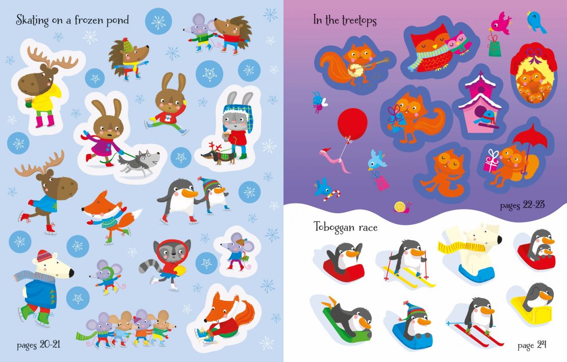 Usborne Activities Winter Wonderland Sticker Book
