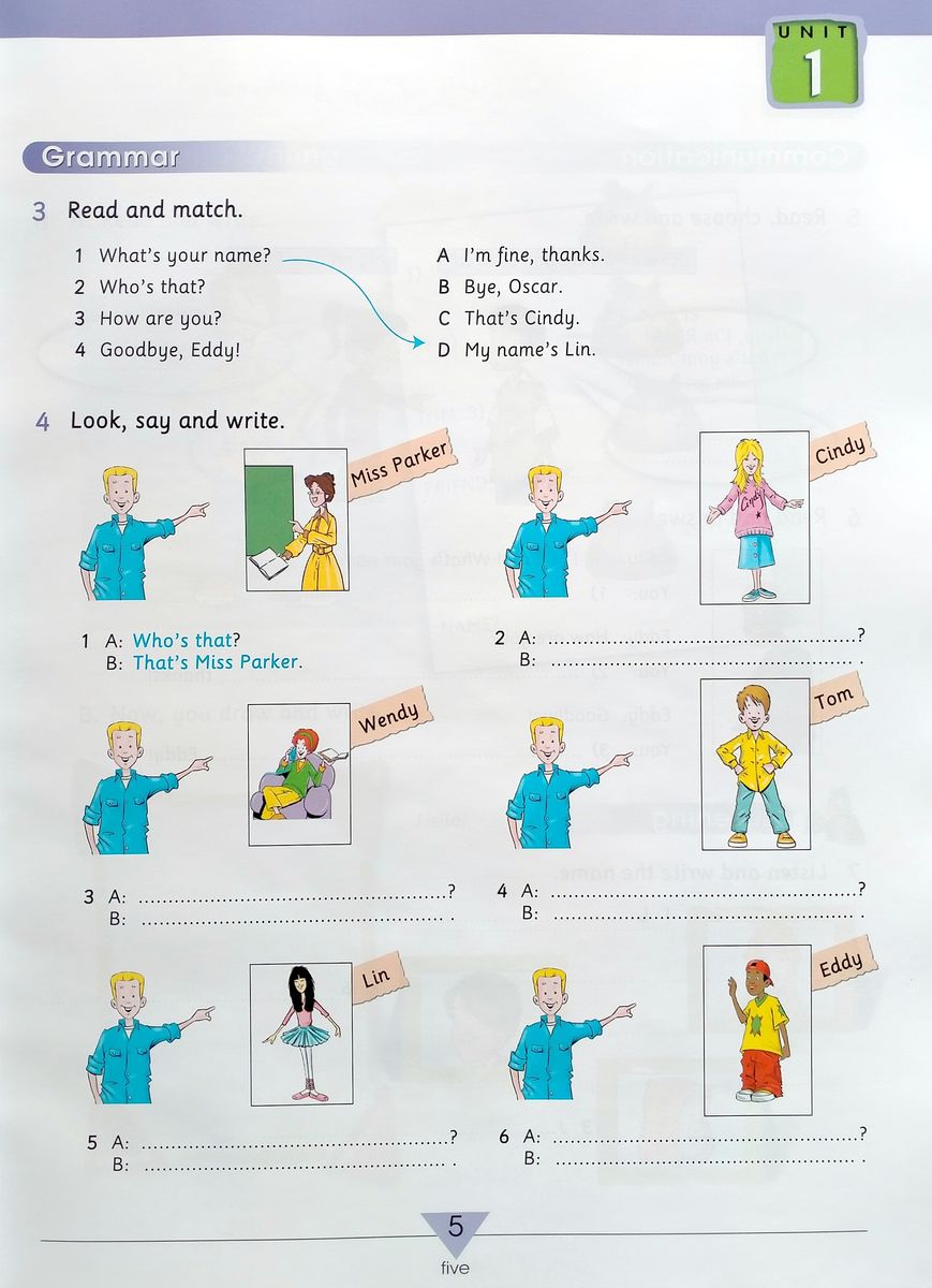 Welcome 1 Workbook