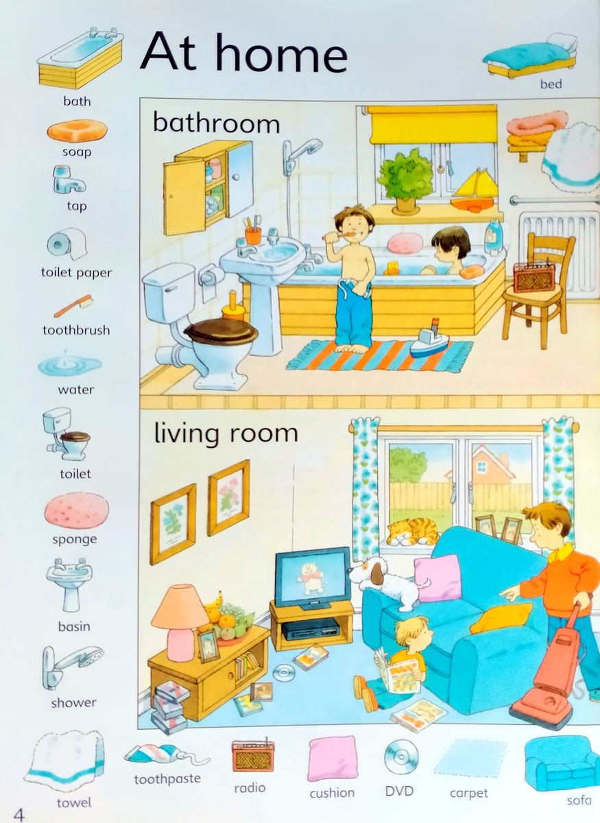 The Usborne First Thousand Words In English