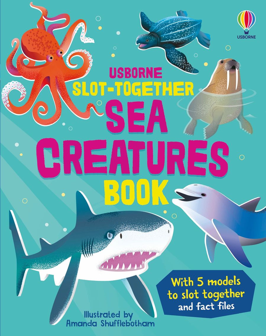 Usborne Slot-Together Sea Creatures Book