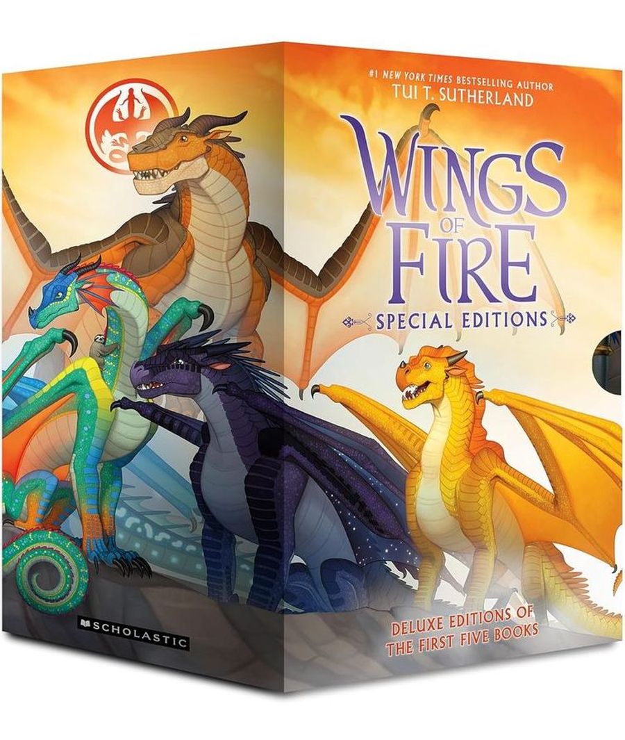 Wings of Fire 1-5 Special Edition Boxset набор из 5 книг