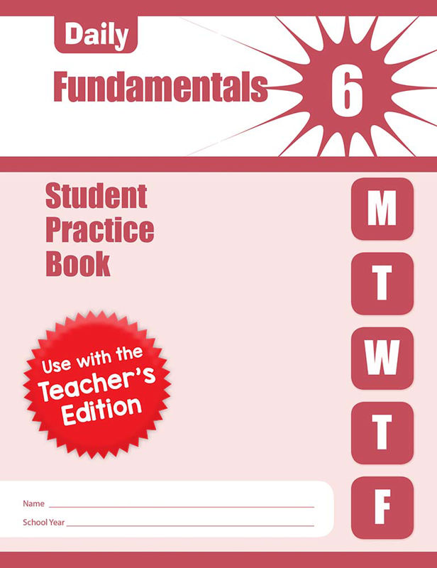 Daily Fundamentals Grade 6 Student Workbook 5 Pack