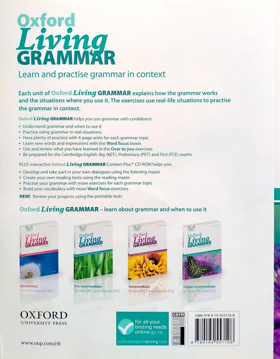 Oxford Living Grammar Upper-Intermediate with answers