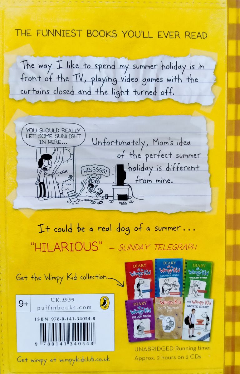 Diary of a Wimpy Kid Book 4 Dog Days and CD