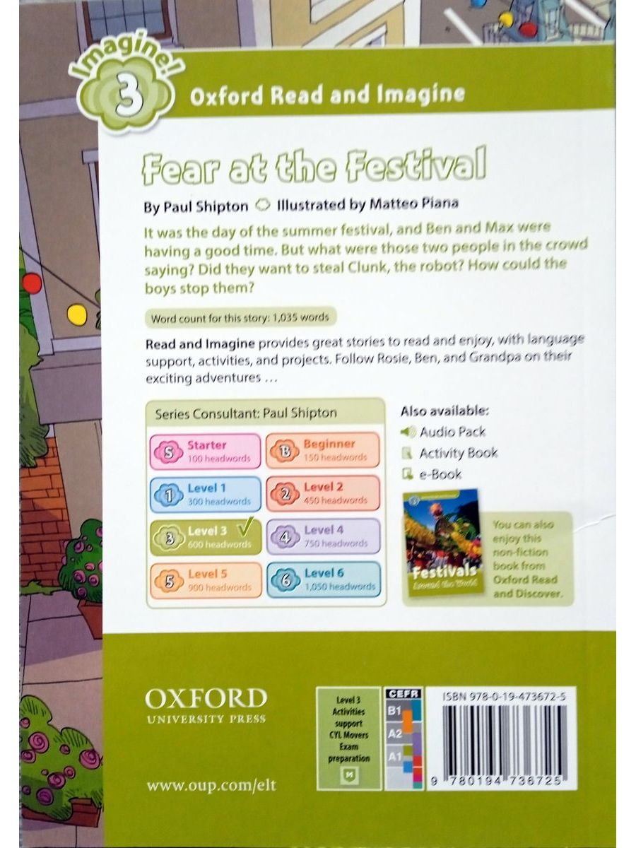 Oxford Read and Imagine 3 Fear at Festival