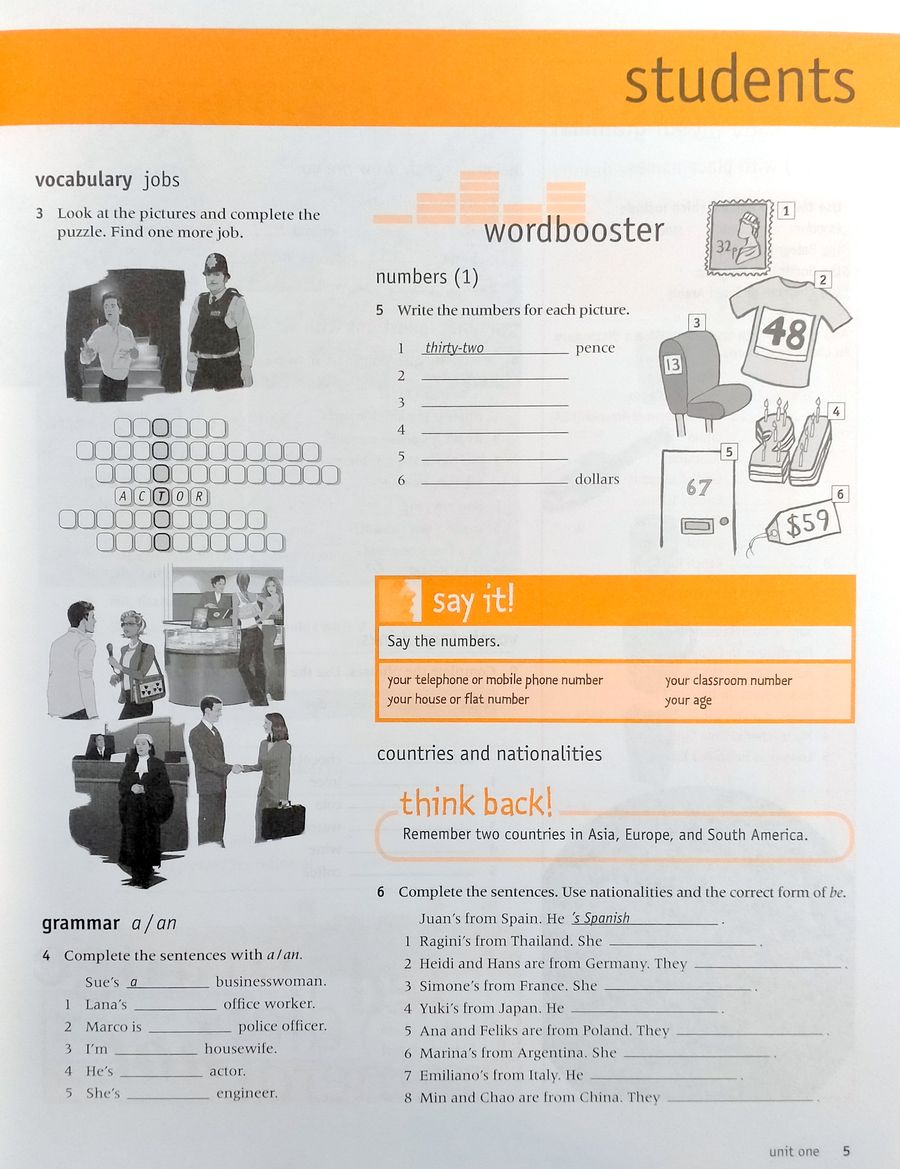Natural English Elementary Workbook with Key