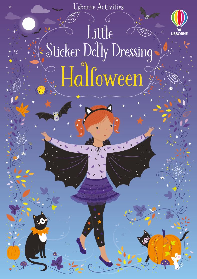 Usborne Little Sticker Dolly Dressing Halloween