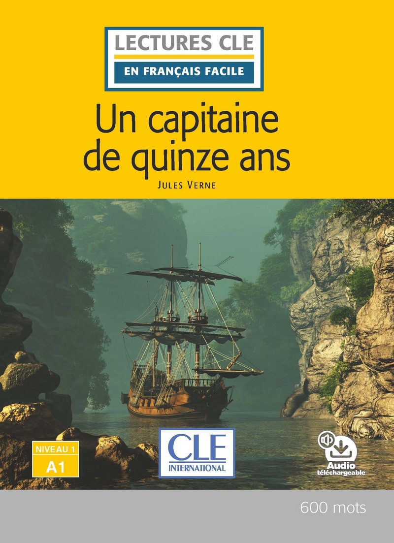 En Francais Facile 1 (A1) Un Capitaine de Quinze Ans + Audio