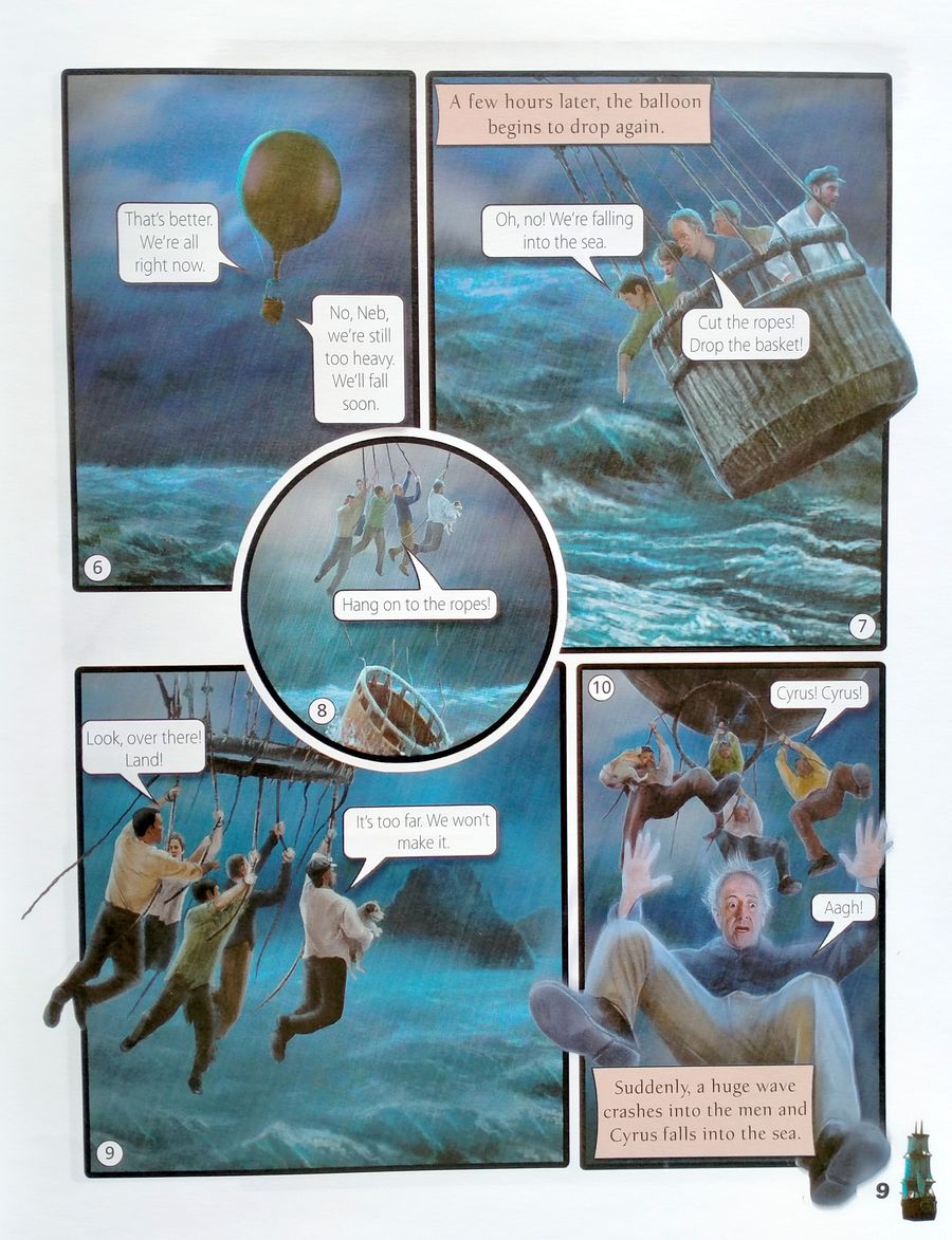Illustrated Readers 2 The Mysterious Island