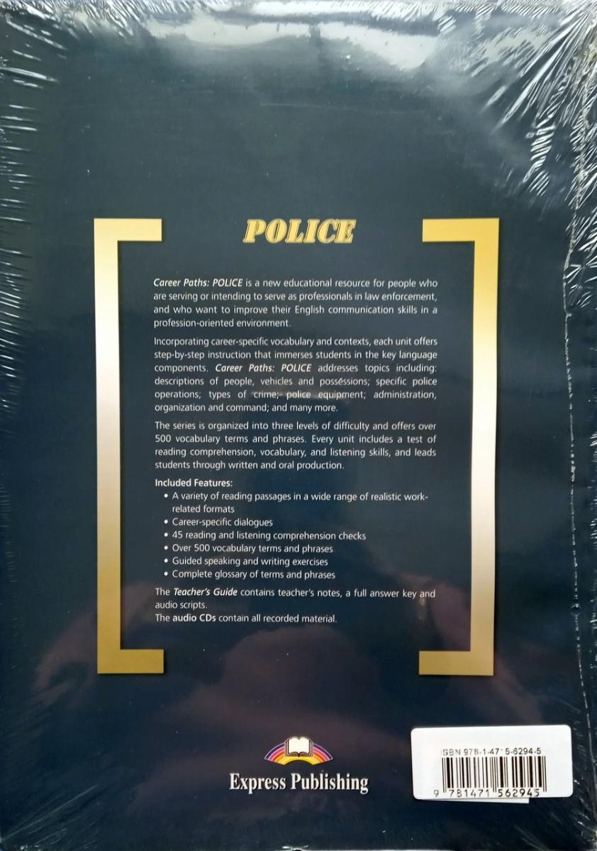 Career Paths Police Teacher's Guide, Student's Book with Digibook and Online Audio