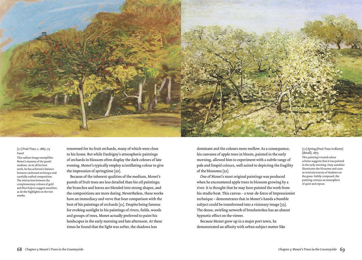 Monet's Trees Paintings and Drawings by Claude Monet