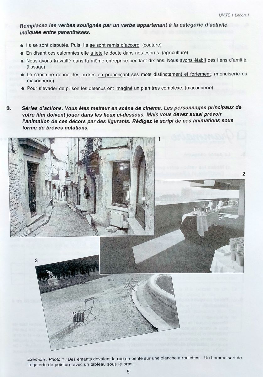 Le Nouveau Sans Frontieres 3 Cahier d'exercices