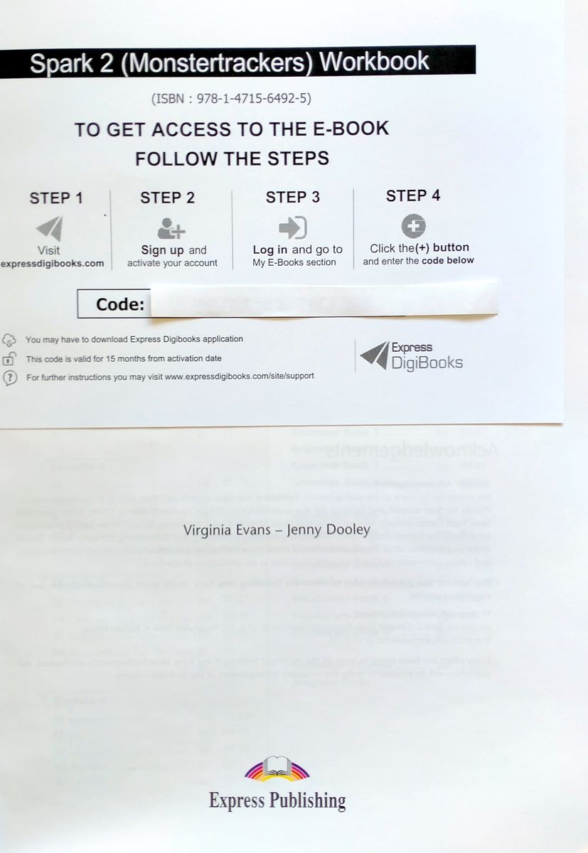 Spark 2 Workbook with Digibook