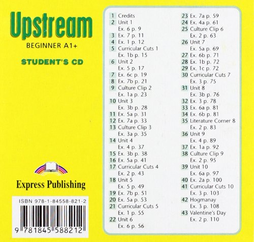 Upstream A1+ Beginner Student's CD