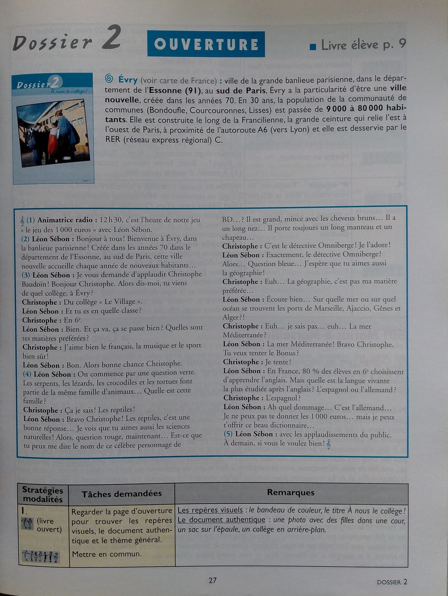 Fluo 2 Livre du proffesseur