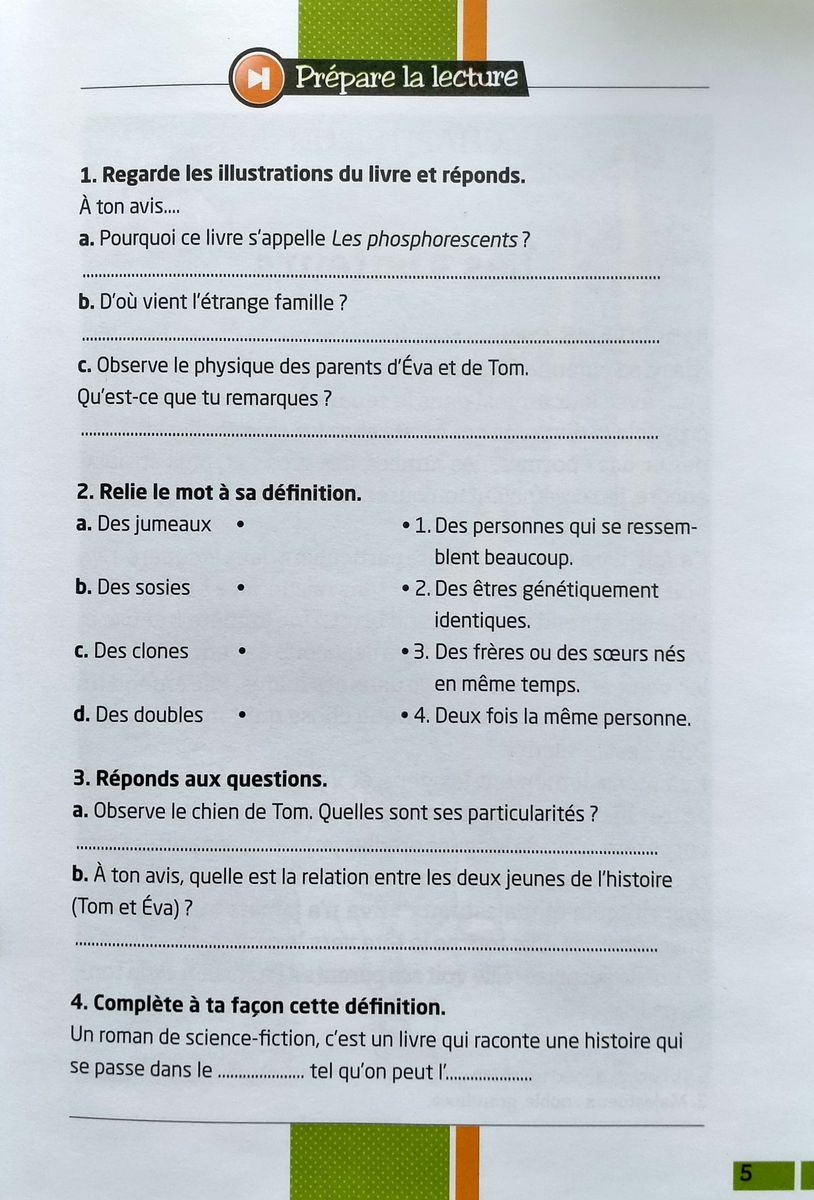 Pause Lecture Facile 5 Les Phosphorescents + CD