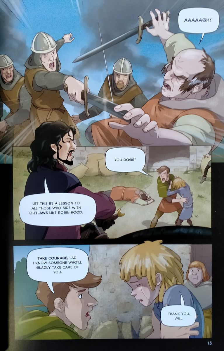 The Adventures of Robin Hood Graphic Novel