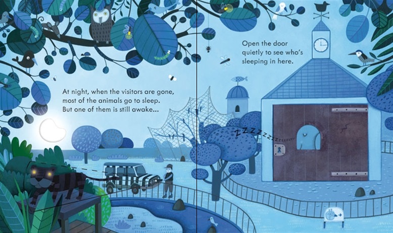 Usborne Peep Inside The Zoo