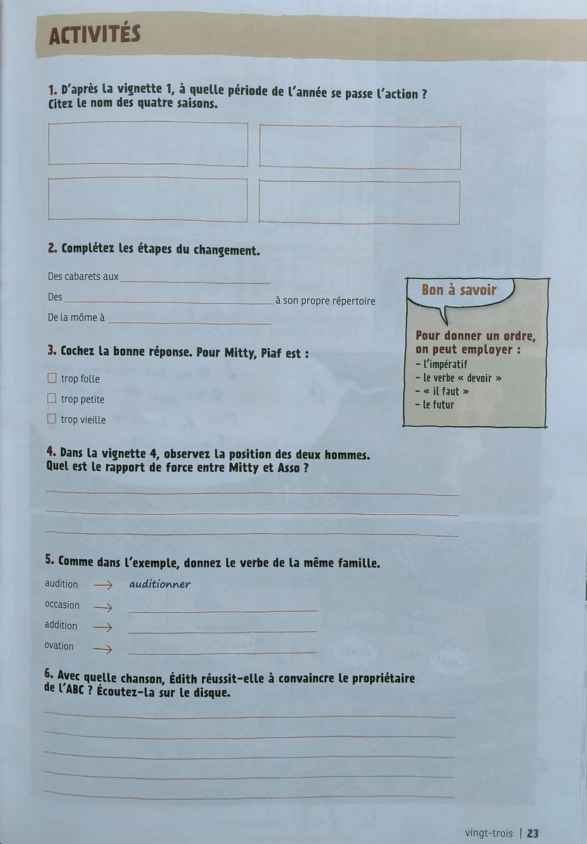 La France des annees 40 en chansons Bande dessin (French Edition) + 2 CD