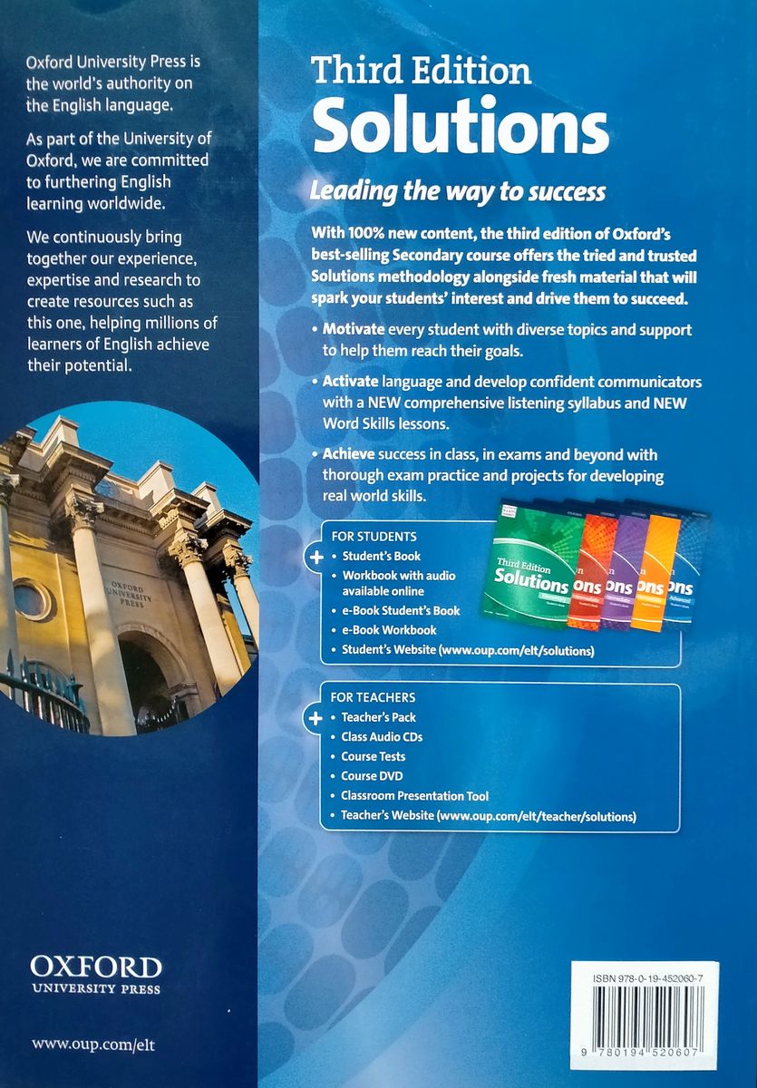 Solutions (3rd edition): Advanced Student's Book and Online Practice