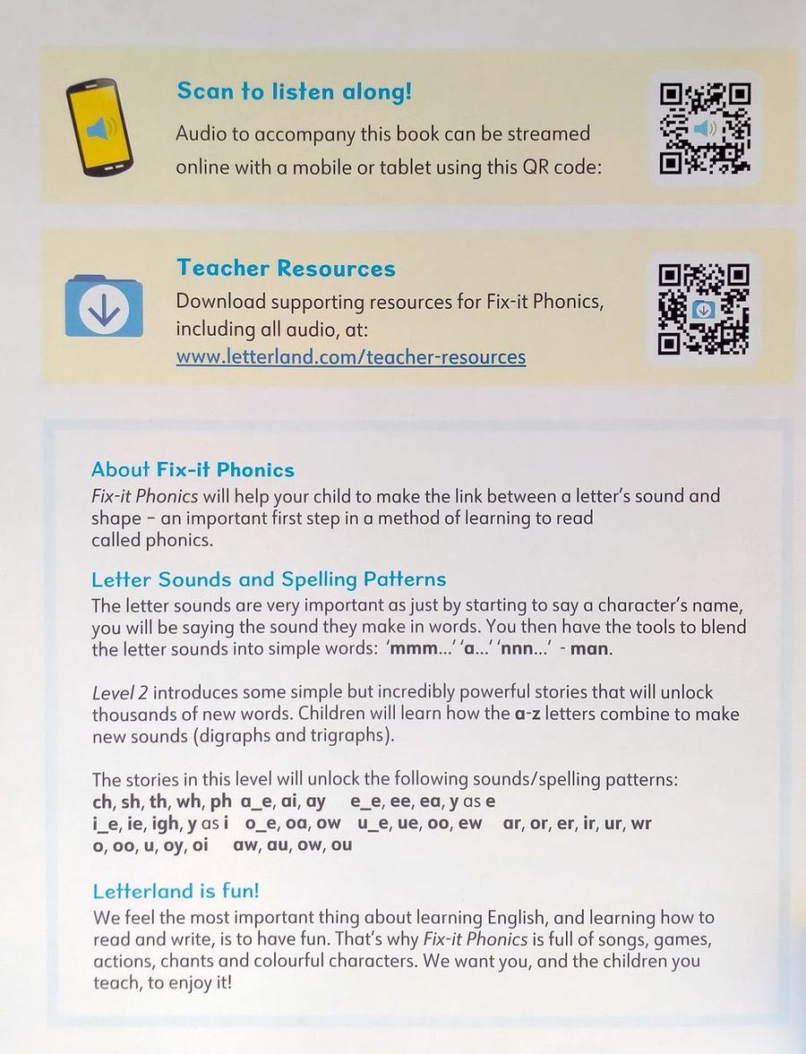 Fix-it Phonics (2nd Edition) Level 2 Student Book 1