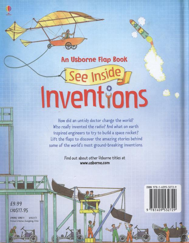 An Usborne Flap Book See Inside Inventions