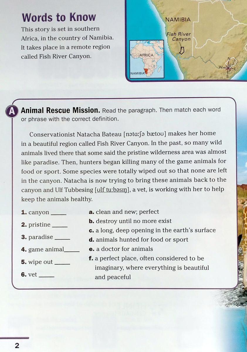 Footprint Reading Library 3000 Headwords Natacha's Animal Rescue (C1)
