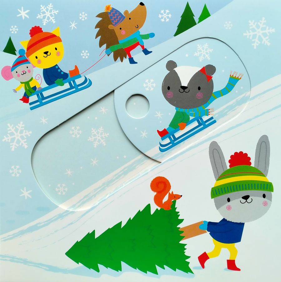 Usborne Baby's Very First Slide and See Christmas