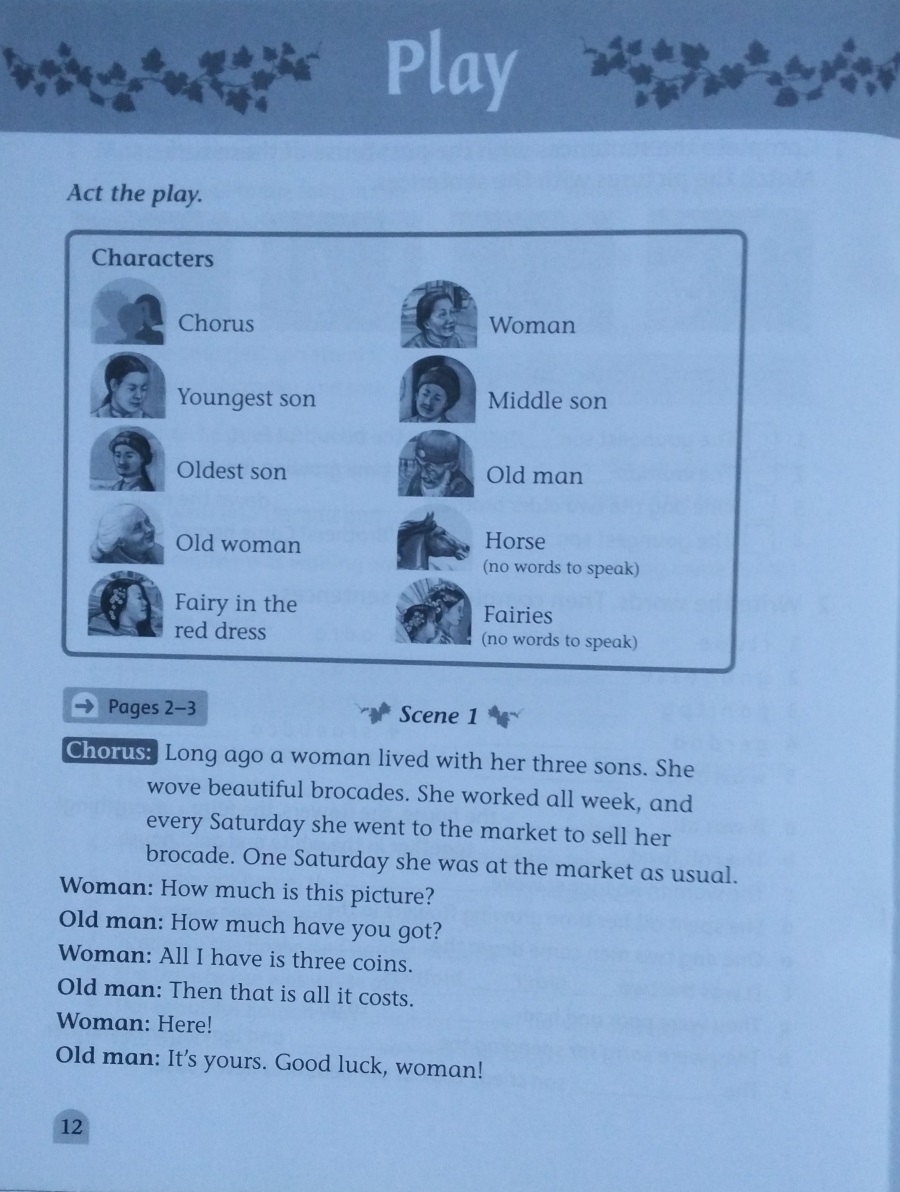 Classic Tales Level 5 The Magic Brocade Activity Book and Play