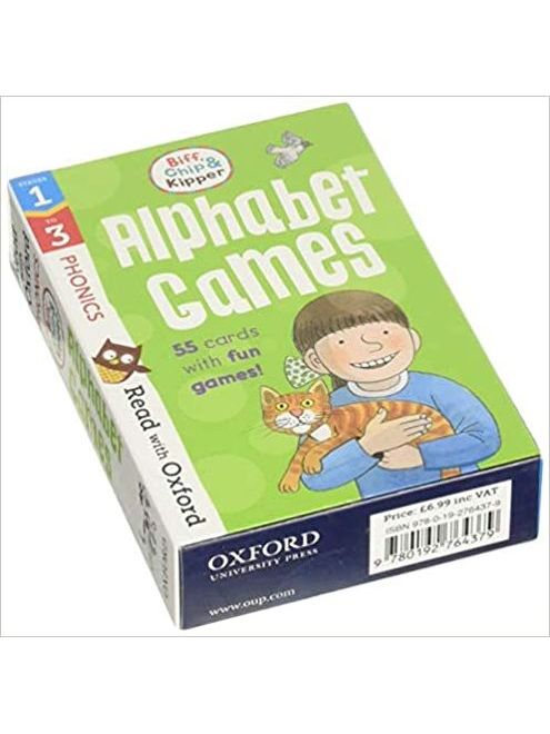 Read with Oxford Stages 1-3 Biff, Chip and Kipper Alphabet Games Flashcards