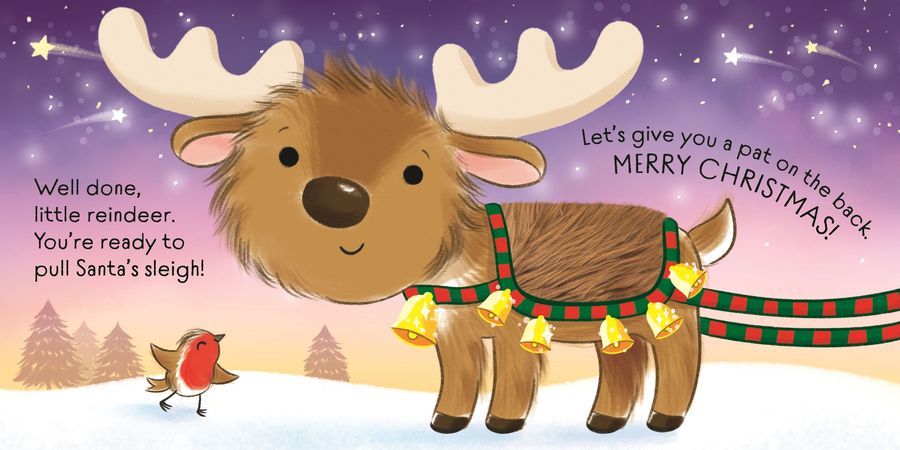 Usborne Touchy-feely There There Little Reindeer