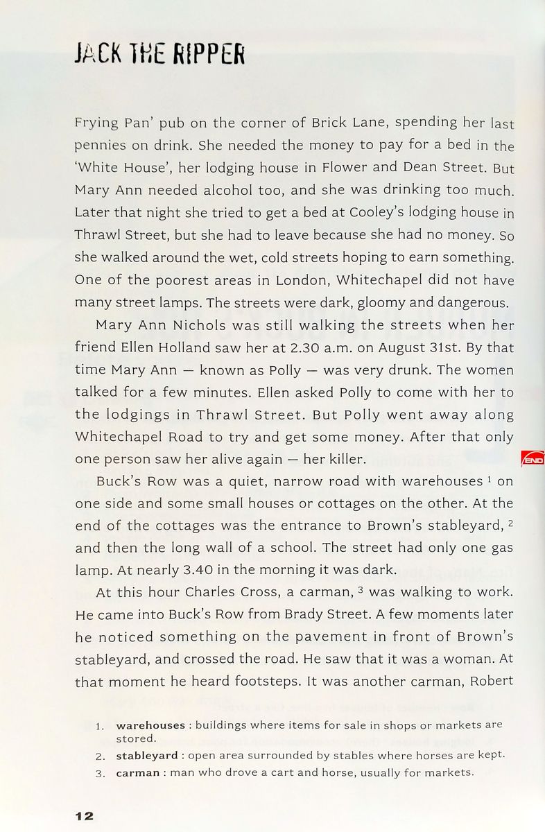 Reading and Training 4 Jack the Ripper with Audio