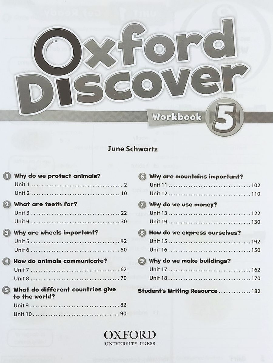 Oxford Discover 5 Workbook