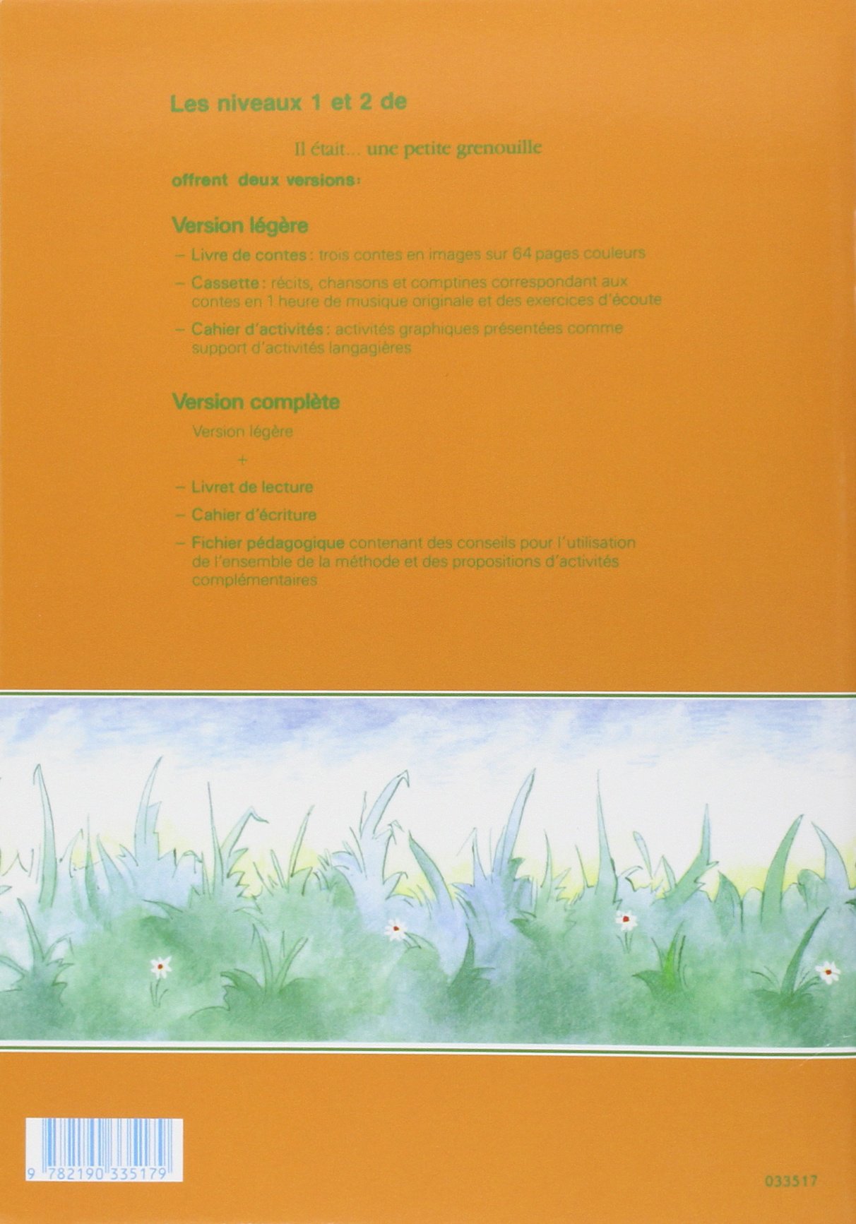 Il etait ... une petite grenouille 2 Livret de lecture